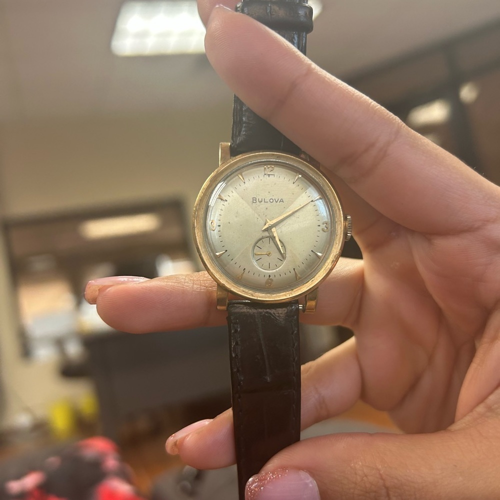 Vintage 1956 Bulova ladies 10K filled watch